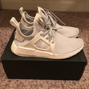 Adidas NMD XR1 Primeknit Vintage White Grey Boost